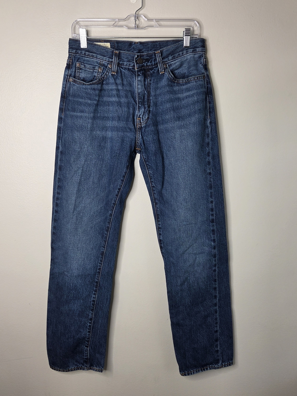 Levi's 505 Selvedge Big 'E' Straight Leg Jeans